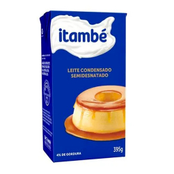 Leite Condensado Semidesnatado Itambe 395 Gramas