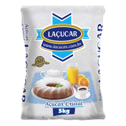 Açúcar Cristal Laçúcar 5kg