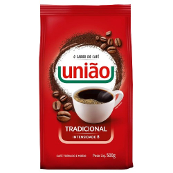 Cafe Tradicional Uniao Pacote 500 Gramas