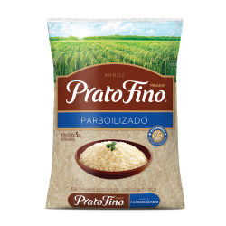 Arroz Parboilizado Tipo 1 Longo Prato Fino 5kg