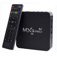 Tv Box Mxq Pro 5G/4K  128gb + 512Gb Wi-Fi